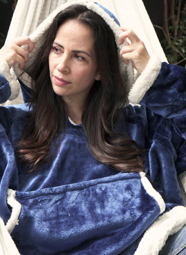 Oversize Adulto Azul Oscuro