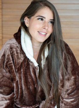Oversize Adulto Café
