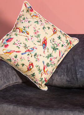 Cojín Estampado Pájaros