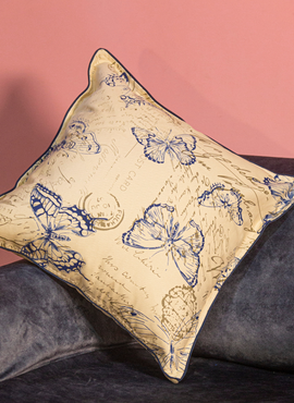 Cojín Estampado de Mariposa