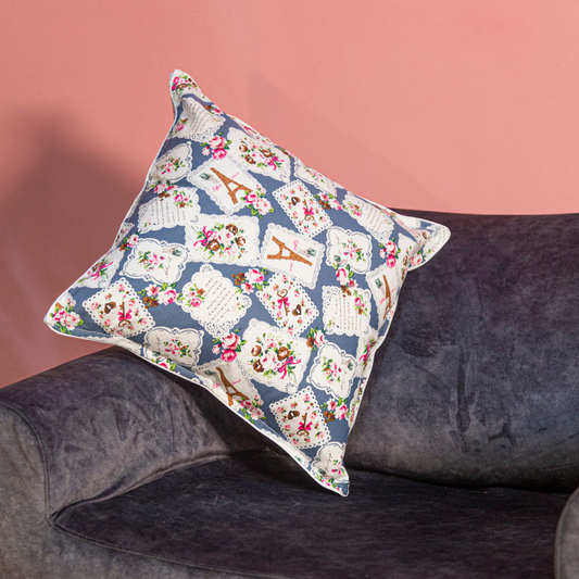 Funda Cojín Estampado Paris