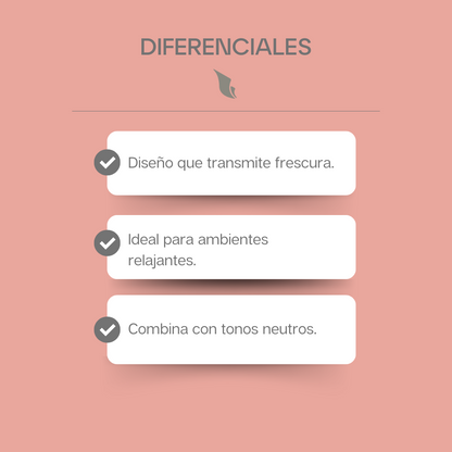 Cobija Acanalada Menta