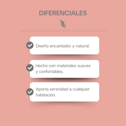 Funda Cojín Estampado Casa para Pájaros