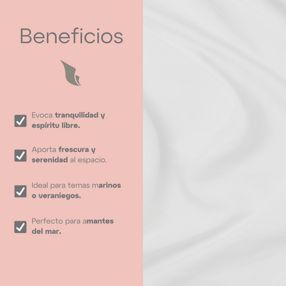 Funda Cojín Estampado Veleros