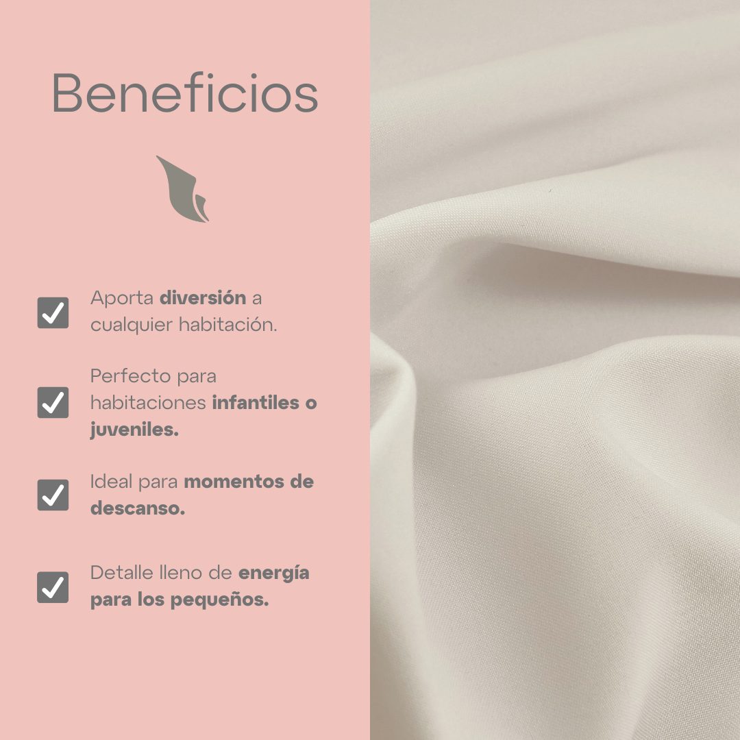 Funda Cojín Estampado Zoo Colorido