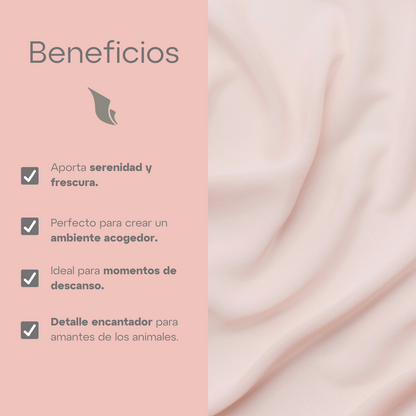 Funda Cojín Estampado Familia de Pájaros