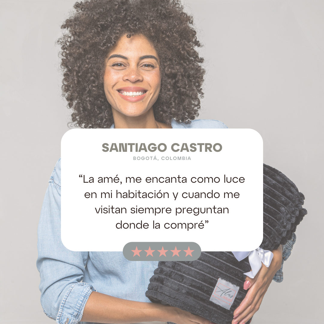 Cobija Acanalada Negro