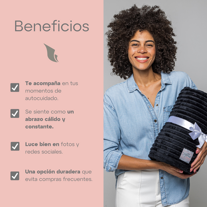 Cobija Acanalada Negro