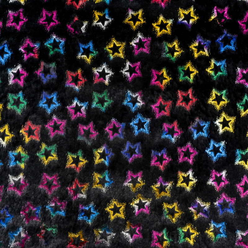 Cobija Glitter Estrella Negra